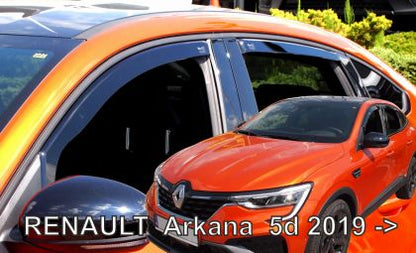 Ветробрани за Renault Arkana 5D (2019+) 5 врати - 4бр. предни и задни