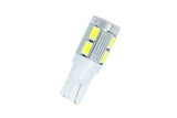 Лед крушки за 24V тип T10 5W с 10 диода тип 5630 - подходящи за дневни светлини