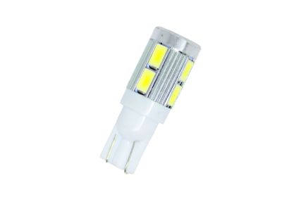 Лед крушки за 24V тип T10 5W с 10 диода тип 5630 - подходящи за дневни светлини