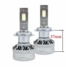 Лед крушки - Led система H7 модел A60 за фарове - 155 000 Лукса 55W - Canbus 4300K - 1500% повече светлина