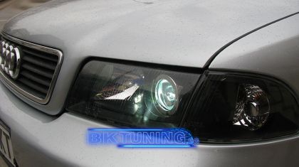 Кристални фарове AUDI A4 (1995-1999) - черни