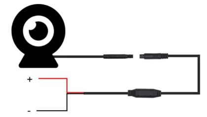 WiFi Камера за задно виждане за телефон за бус, камион, кемпер - с нощно виждане