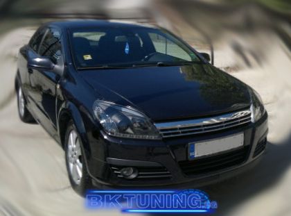 Кристални фарове OPEL ASTRA H (04-09) - черни