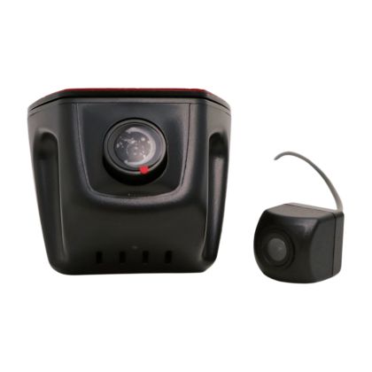 Видеорегистратор DVR 1080 FULL HD за скрит монтаж зад огледалото с 2 камери за запис - USB