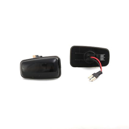 Диодни мигачи за калник за Citroen Berlingo, Jumpy, Saxo, Xsara, Xantia / Peugeot 106, 306, 806, Partner, Jumpy / Fiat Scudo, Ulysse - опушени с бягащ мигач