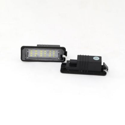 Плафони за задния номер за VW GOLF 5,6,7 CANBUS / POLO 6R / PASSAT 3C CC / - с 18 ярки диода, 76x27 mm