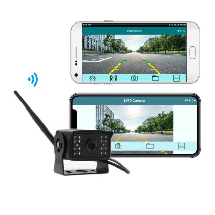 WiFi Камера за задно виждане за телефон за бус, камион, кемпер - с нощно виждане