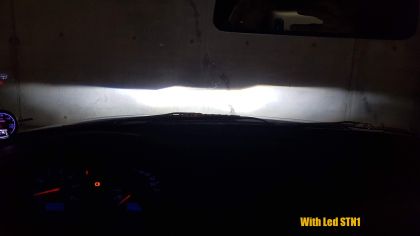 Лед крушки - Led система H7 Streetech модел STN1 за фарове - 170 000 Лукса, 65W - Canbus 6000K - 1700% повече светлина