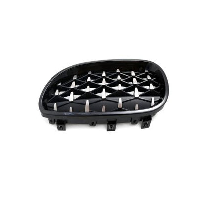 Решетки за  BMW E60 (2003-2010) - черни / хром  Diamond design