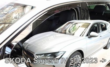 Ветробрани за Skoda Superb (2023+) combi - 4бр. предни и задни