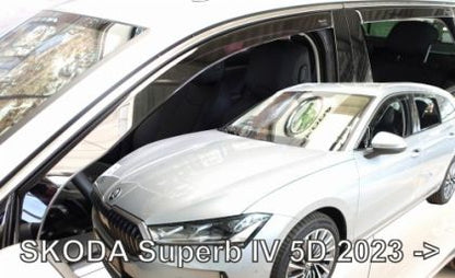Ветробрани за Skoda Superb (2023+) combi - 4бр. предни и задни