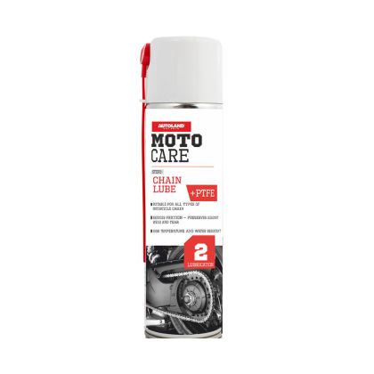 MOTO CARE смазка за вериги с тефлон, аерозол 500 мл