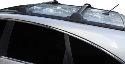 Напречни греди за багажник за Honda CRV (2007-2011) - черни за фабрични отвори