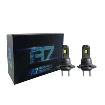 Лед крушки - Led система Н7 за фарове Plug-N-Play за директен монтаж - 90 000 Лукса, 22W 6000K - 900% повече светлина