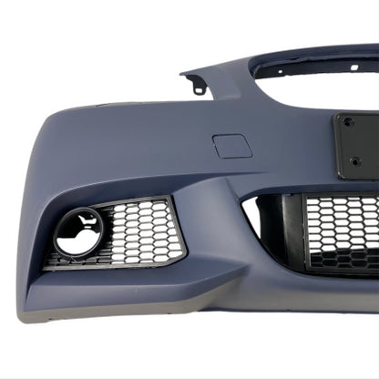 Предна броня за BMW F10 / F11 - M-Tech дизайн с и без отвори за парктроник, с отвори за пръскалки грундирана
