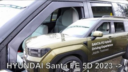 Ветробрани за Hyundai Santa Fe (2024+) - 4бр. предни и задни