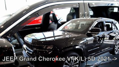 Ветробрани за Jeep Grand Cherokee (2021+) short - 4бр. предни и задни