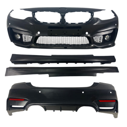 Боди Кит М-Пакет за BMW F32 coupe (2011+) - M-Tech с халогени