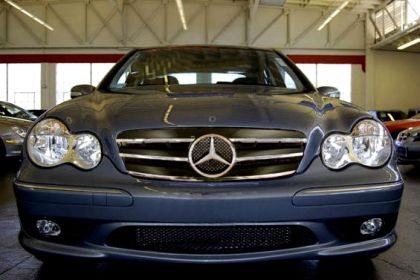 Решетка за Mercedes W203 (00-07) sedan - CL look черна