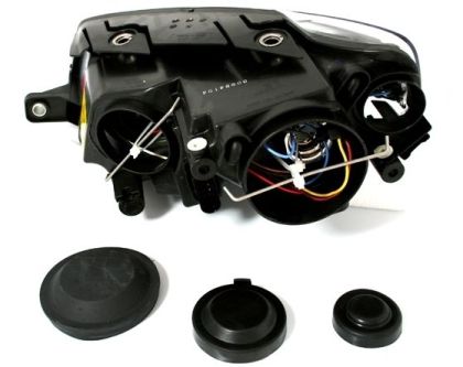Кристални фарове за Passat Б6 / 3C (2005-2010) - хром