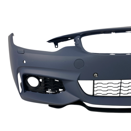Предна броня за BMW F32 / F36 (2013-2020) - M-Tech дизайн с отвори за халогени и парктроник
