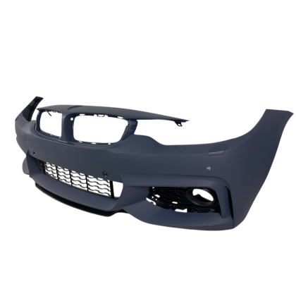 Предна броня за BMW F32 / F36 (2013-2020) - M-Tech дизайн с отвори за халогени и парктроник