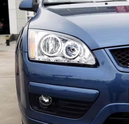 Ангелски Очи Лайтбар Дизайн за Ford Focus MK2 (2004-2008) - Бял цвят