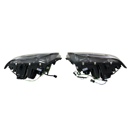 Кристални фарове с 3D angel eyes за BMW E46 (2001-2005) sedan,combi