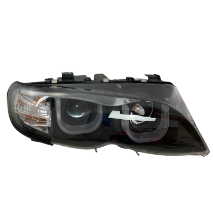 Кристални фарове с 3D angel eyes за BMW E46 (2001-2005) sedan,combi
