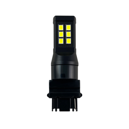 Лед крушка T25 с 28 диода 2835 chip 10-24v - бяла