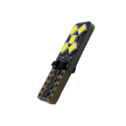Лед крушка тип Т10 с 5+5 SMD 3030 Canbus