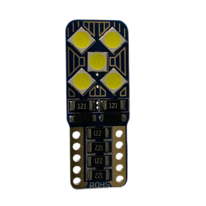 Лед крушка тип Т10 с 5+5 SMD 3030 Canbus