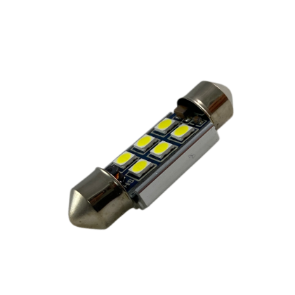 Лед крушка за плафон с 6 SMD диода 36мм - Canbus