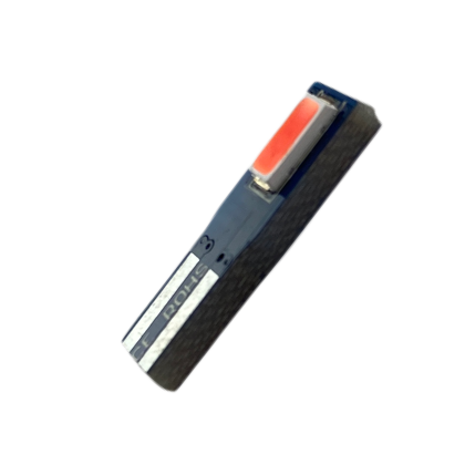 Лед крушка тип T5 с 2 SMD диода - Canbus - червена