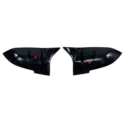 Капаци за огледала за BMW F20 / F22 / F23 / F30 / F31 / F34 / F32 / F36 / E84 / F87 - черен гланц