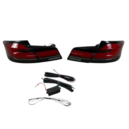 Диодни Led стопове за BMW F10 sedan (2010-2013) - G30 F90 M look - опушени