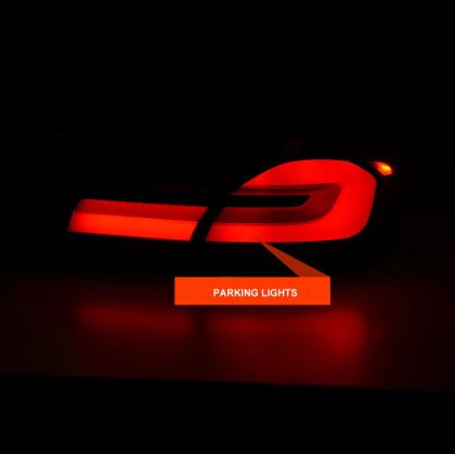 Диодни Led стопове за BMW F10 sedan (2010-2013) - G30 F90 M look - опушени