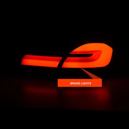 Диодни Led стопове за BMW F10 sedan (2010-2013) - G30 F90 M look - опушени