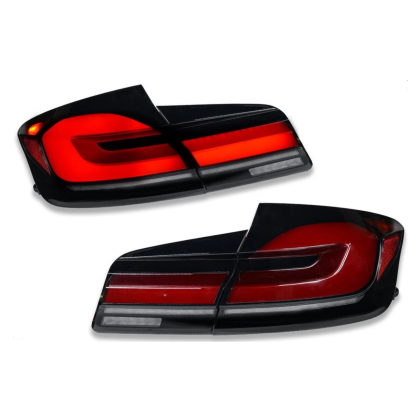 Диодни Led стопове за BMW F10 sedan (2010-2013) - G30 F90 M look - опушени