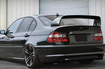 Спойлер за багажник за BMW E46 (1998-2005) sedan / coupe LTW M3 GT Class 2 - черен гланц