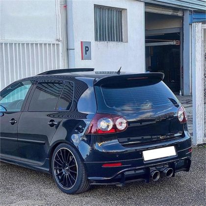 Дифузер за задна броня за Volkswagen Golf 5 R32 Blade - черен гланц