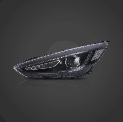 Тунинг led фарове за Ford Focus (2015-2018) - черни