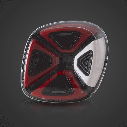 Диодни стопове за SMART W453 (2015-2019) Fortwo / Forfour - червени