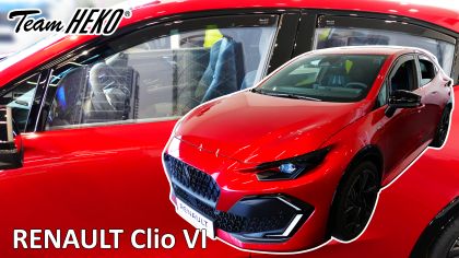 Ветробрани за Renault Clio (2025+) - 4бр. предни и задни