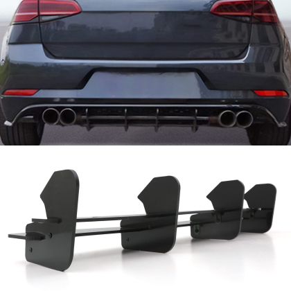 Дифузер за задна броня за Volkswagen Golf 7.5 Blade - черен гланц