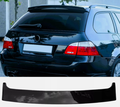 Спойлер антикрило за BMW E61 (2003-2010) combi - черен гланц