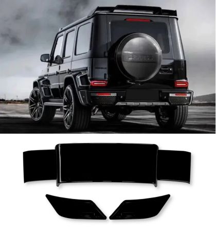 Спойлер антикрило за Mercedes W463 / W464 G-Class Brabus Style - черен гланц