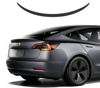 Спойлер за багажник за Tesla Model Y - черен гланц