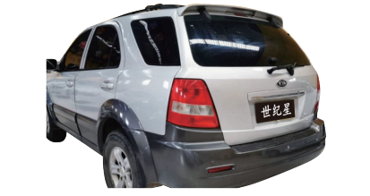 Спойлер антикрило за Kia Sorento (2002-2009) - черен гланц