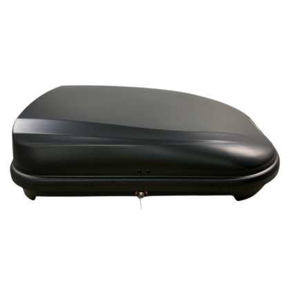 Автобокс Junior FL 125x90x34cm с 80 mm крепежи, с ключ, 320 литра - черен